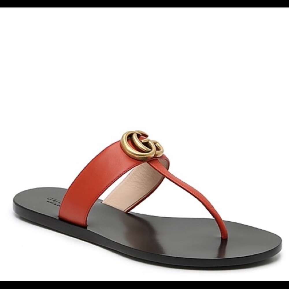 Gucci Marmont Thong Sandal
